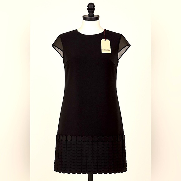 NWT Ted Baker London Glana Applique Circle Hem Dress UK Size 2 (U.S. 4/6) - Picture 1 of 7